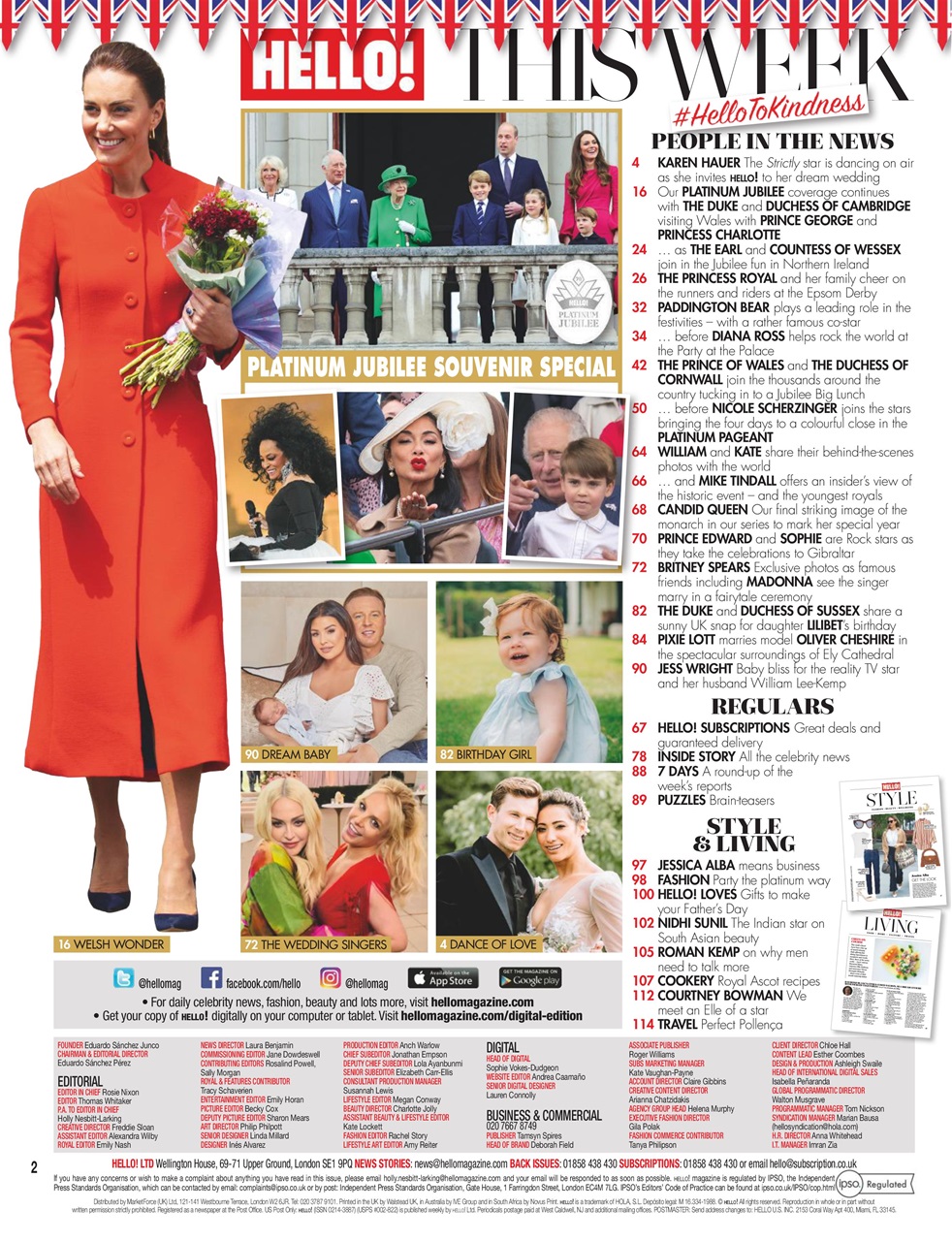 Hello! Magazine Preview Pages