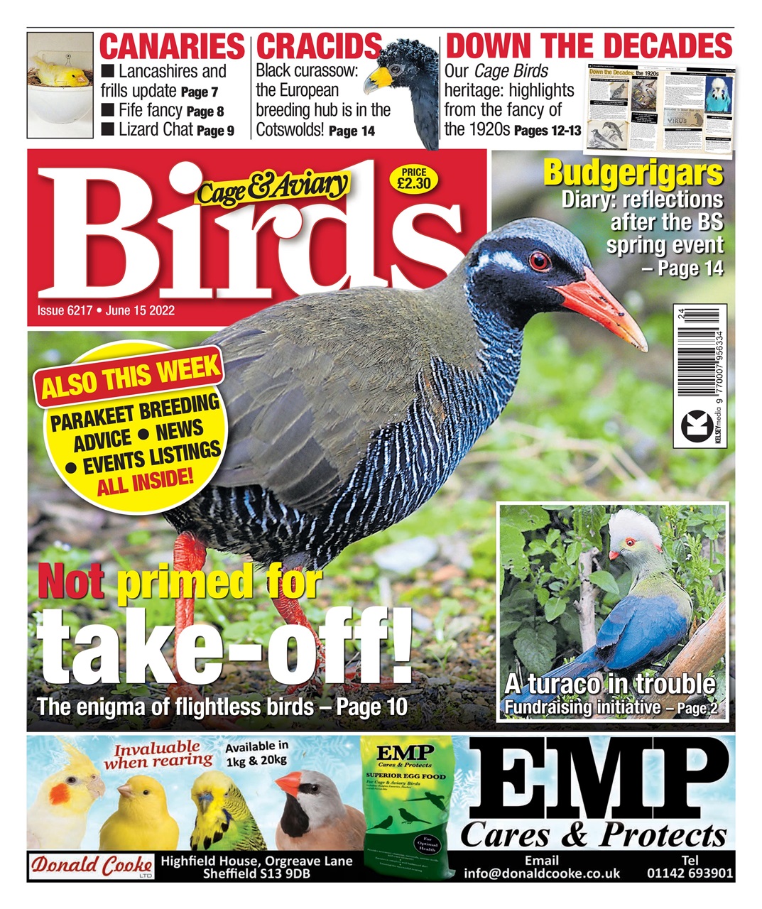 Cage & Aviary Birds Preview Pages