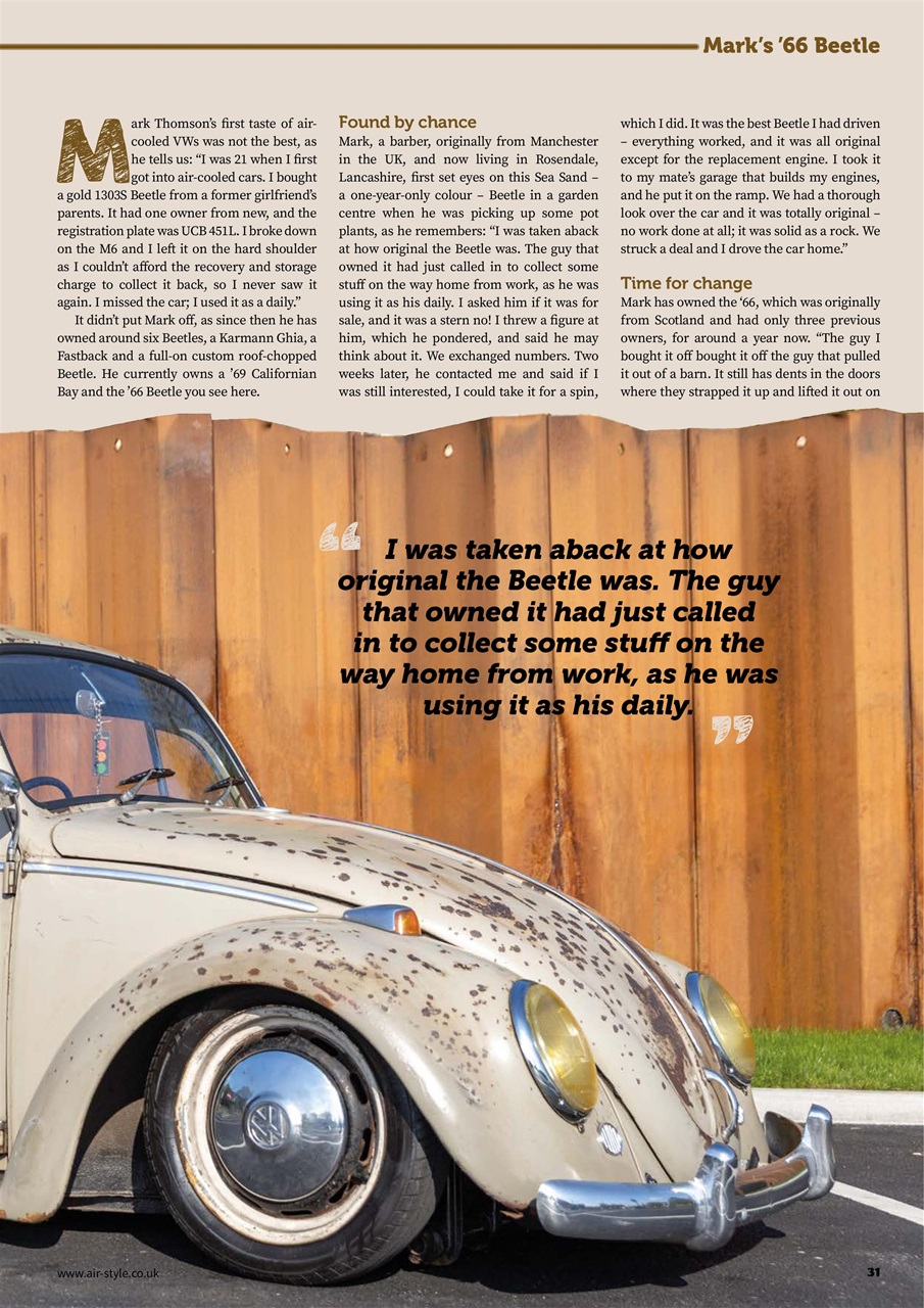 Air-Style VW Magazine Preview Pages