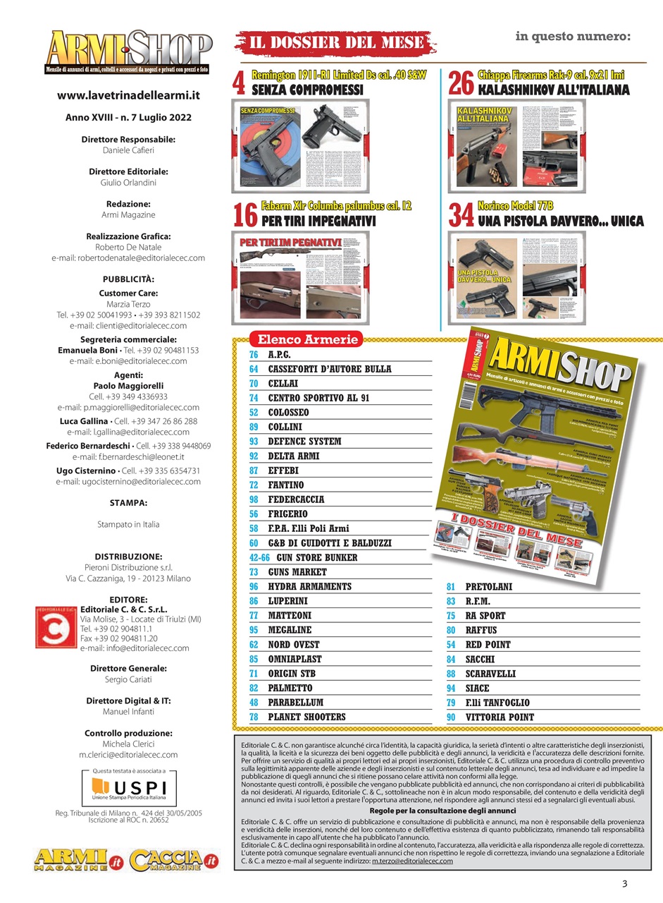 ARMI SHOP Preview Pages