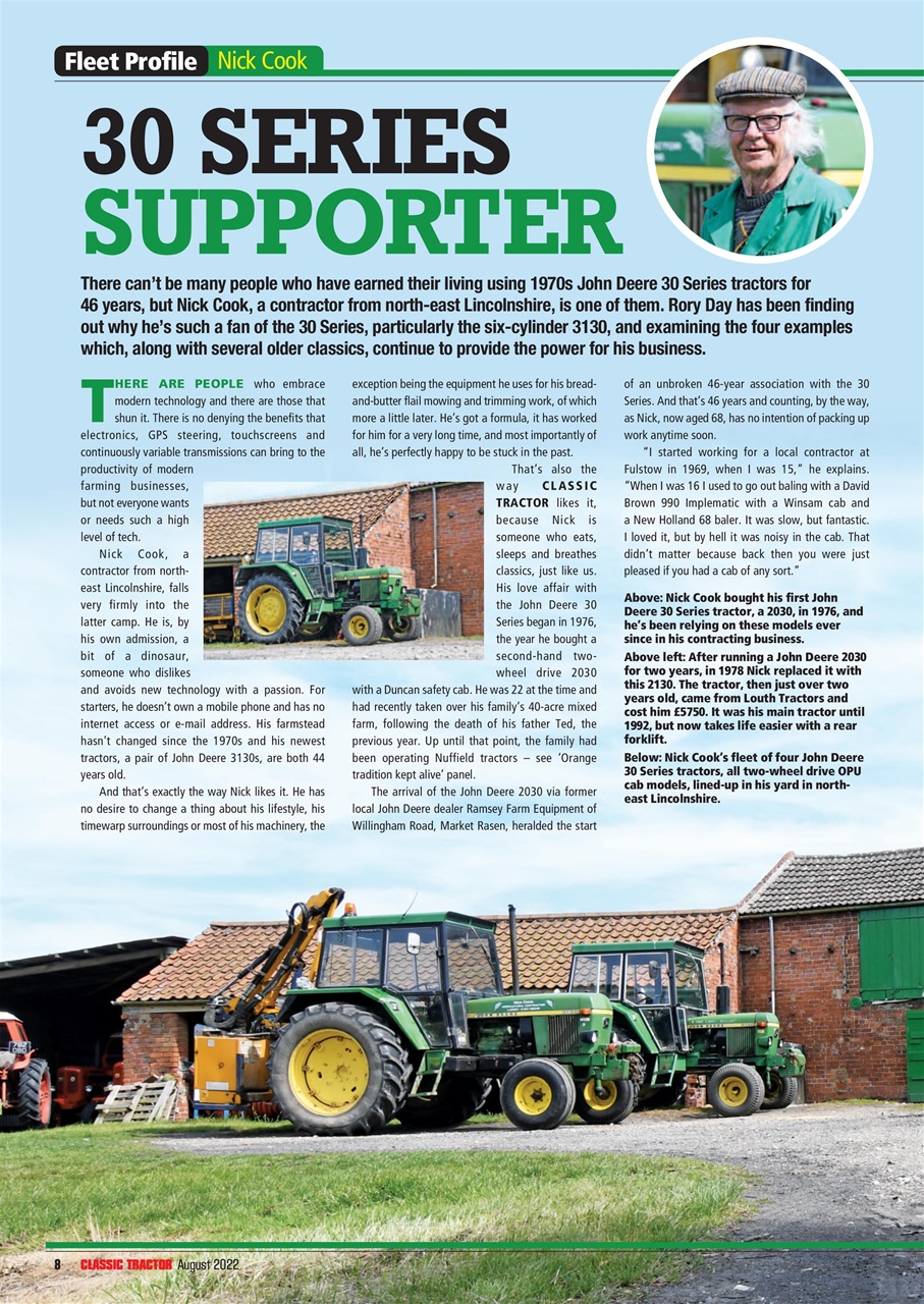 Classic Tractor Preview Pages