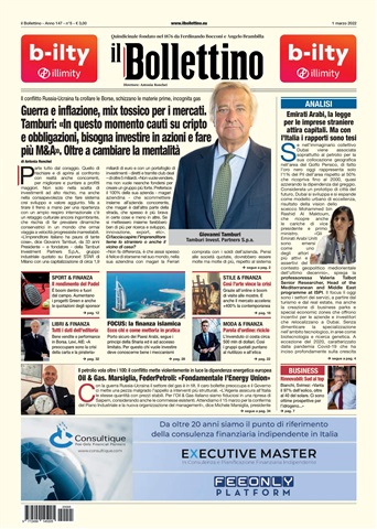 Il Bollettino issue 1 marzo 2022