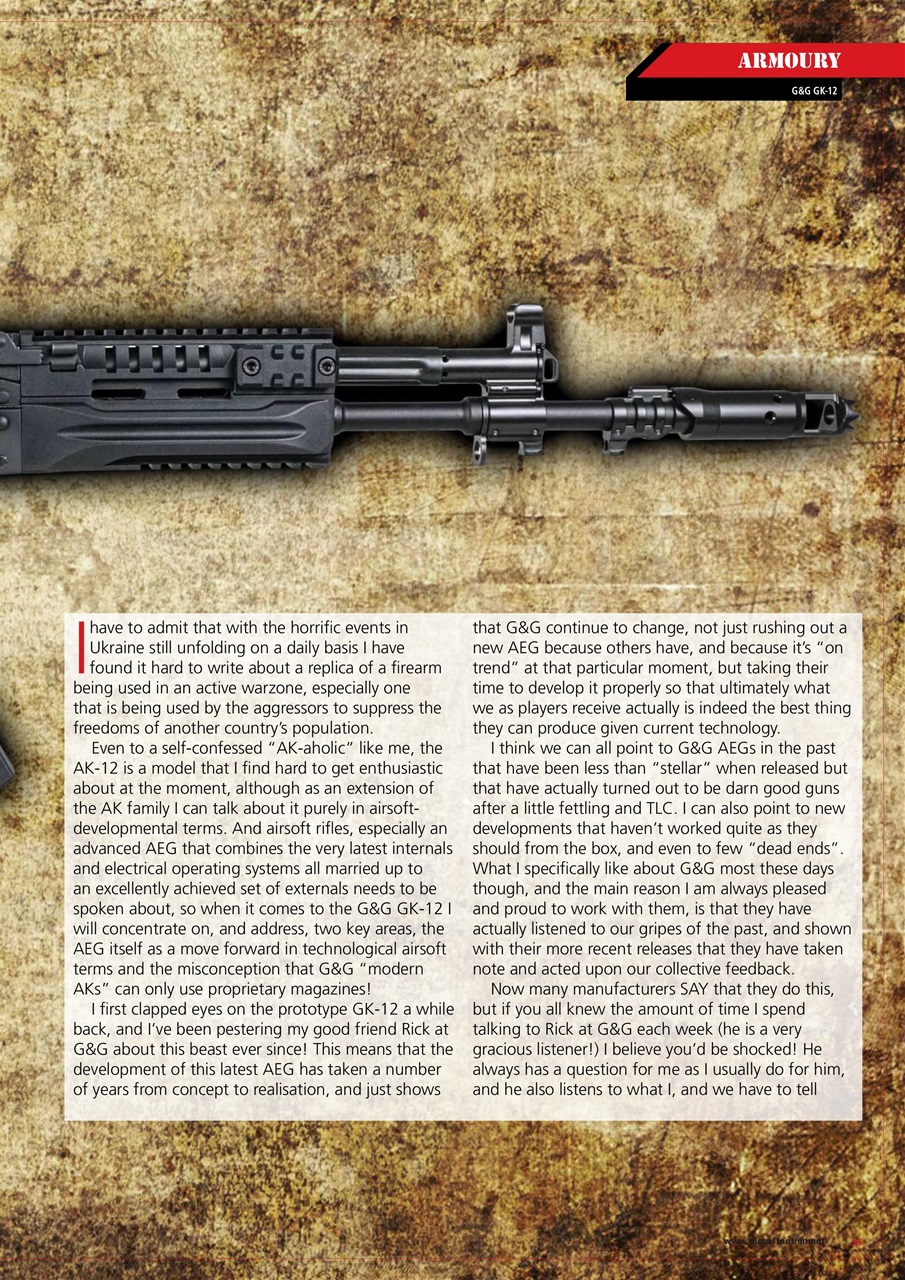 Airsoft Action Preview Pages