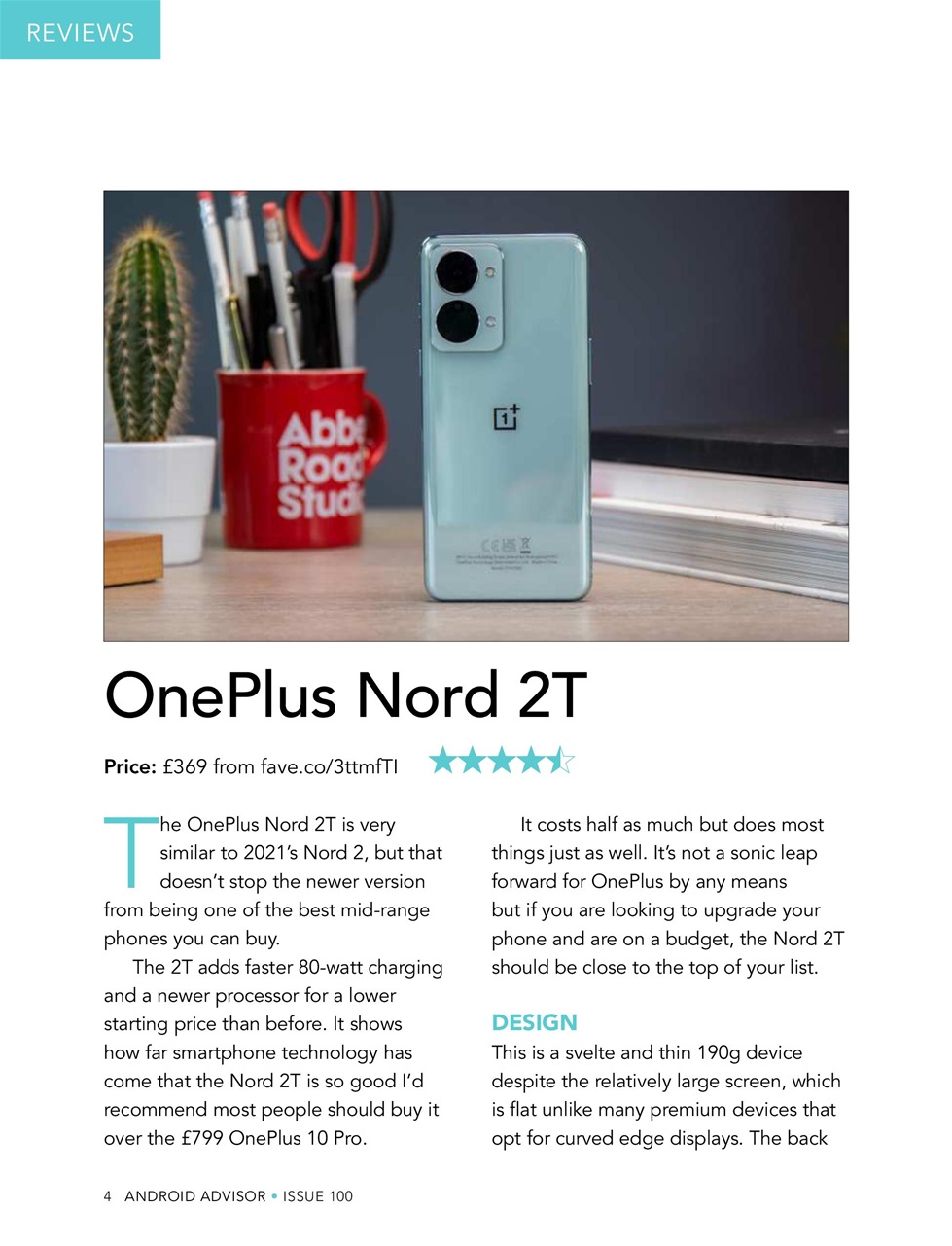 Android Advisor Preview Pages