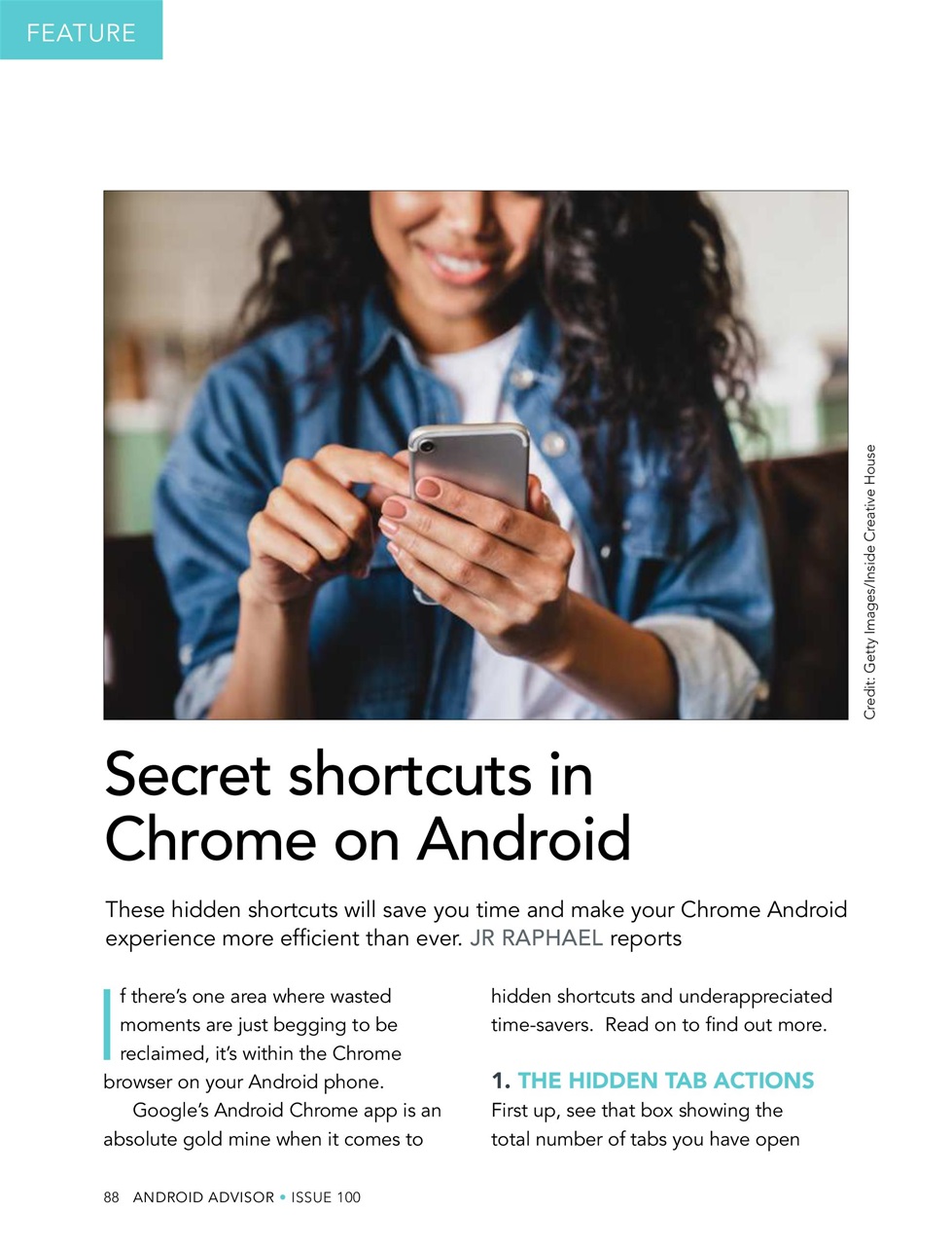 Android Advisor Preview Pages