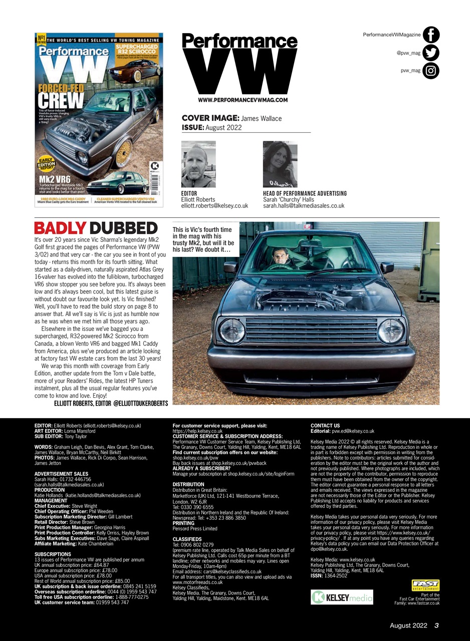 Performance VW Preview Pages