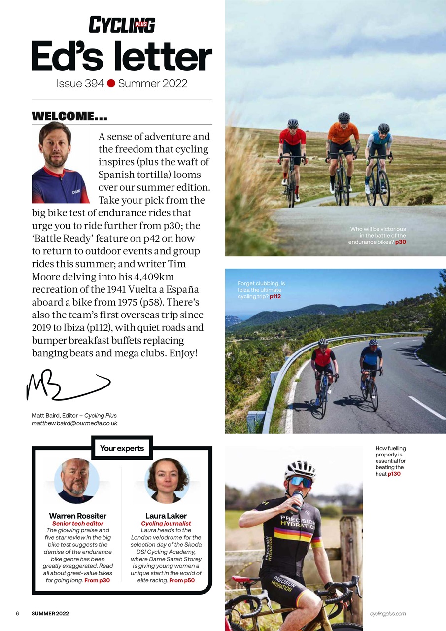 Cycling Plus Preview Pages