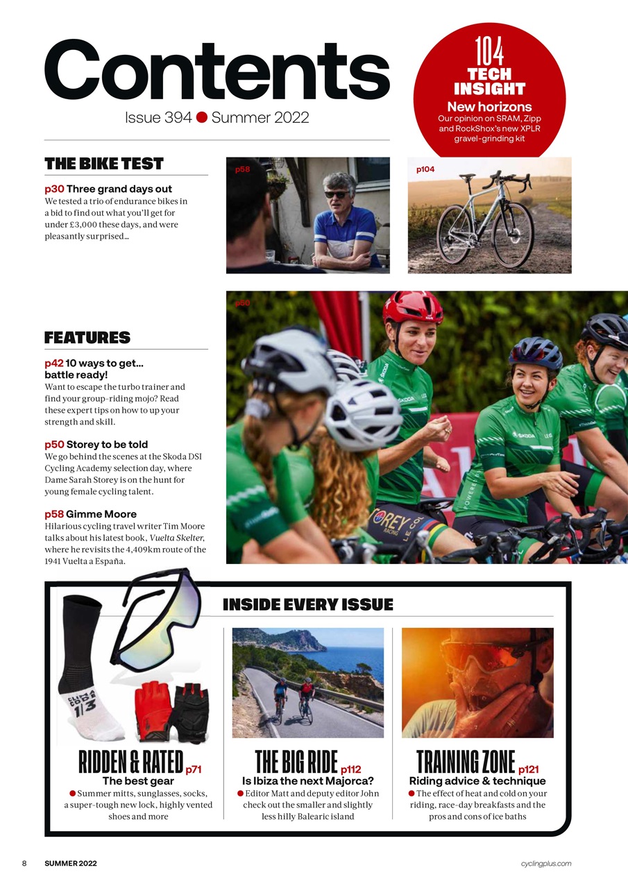 Cycling Plus Preview Pages