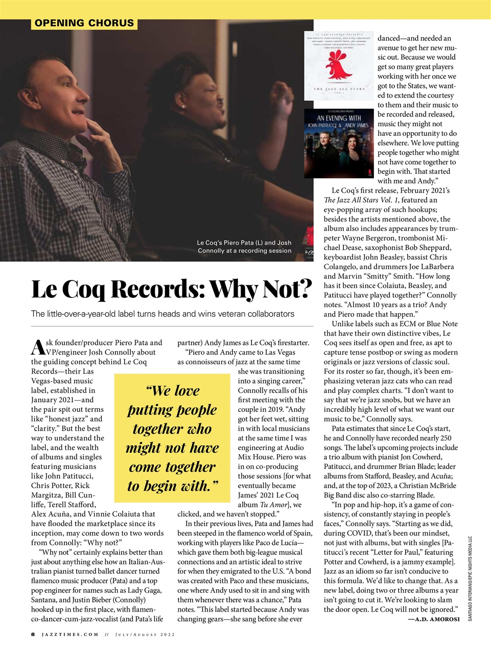 JazzTimes Preview Pages