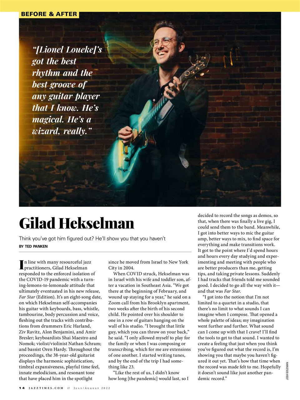 JazzTimes Preview Pages