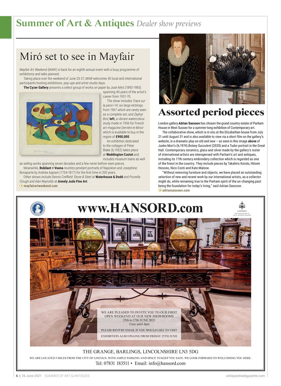 Antiques Trade Gazette Preview Pages