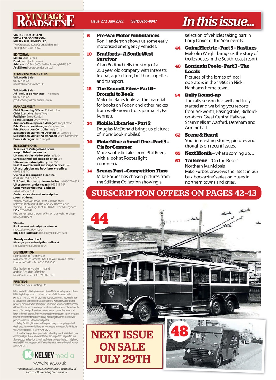 Vintage Roadscene Preview Pages