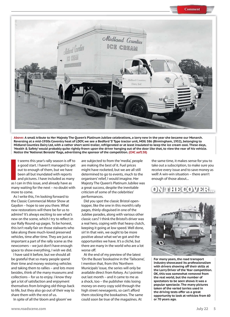 Vintage Roadscene Preview Pages