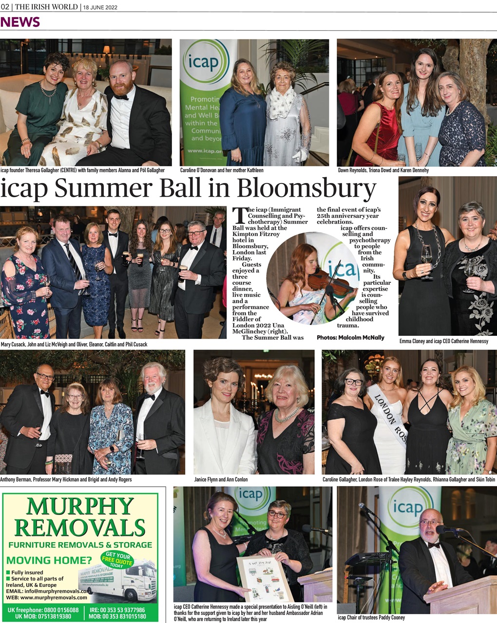 Irish World Preview Pages