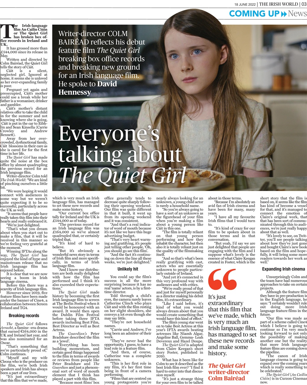 Irish World Preview Pages