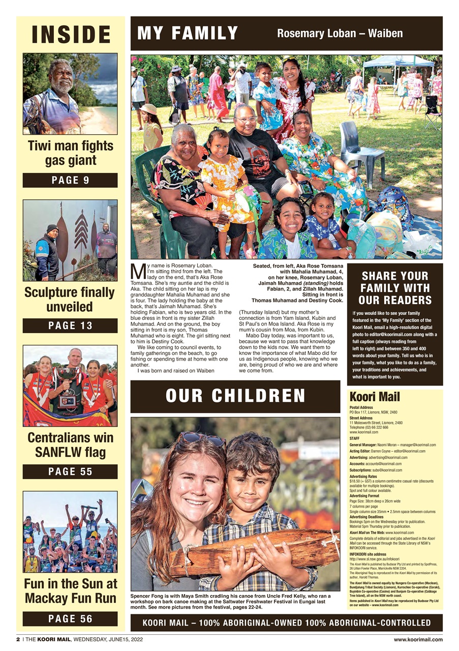 Koori Mail Preview Pages