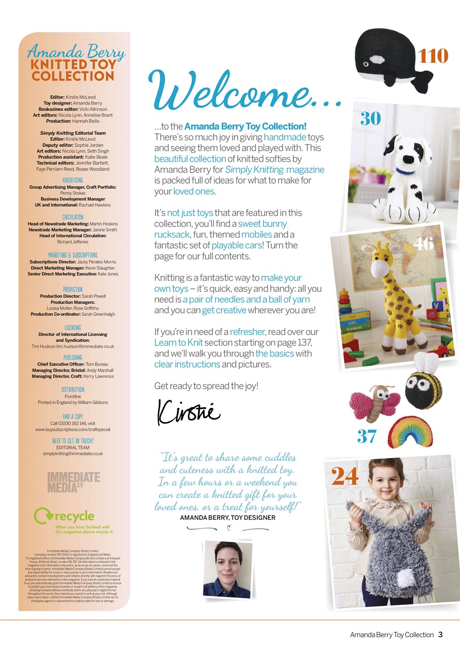 Simply Knitting Preview Pages