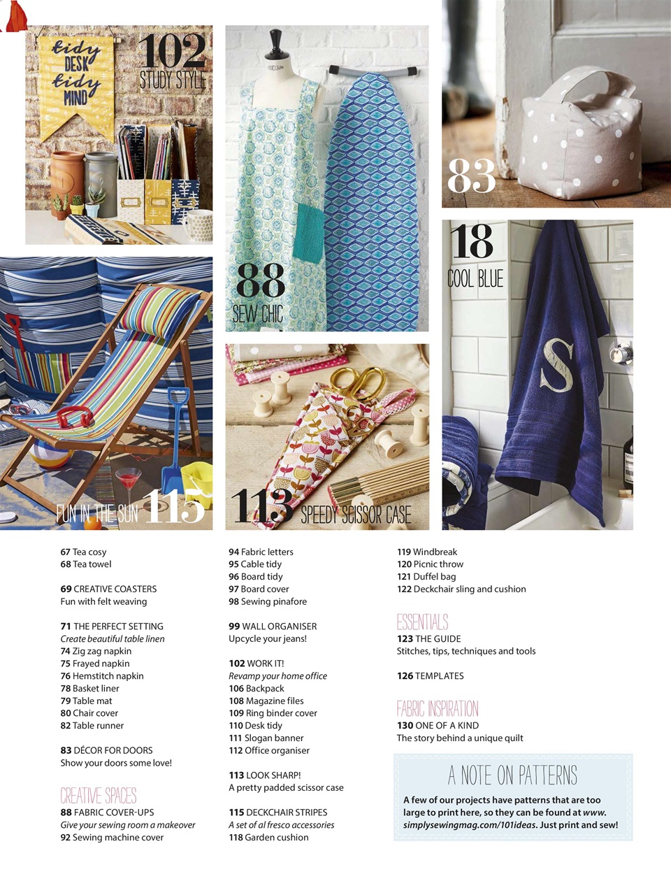 Simply Sewing Preview Pages