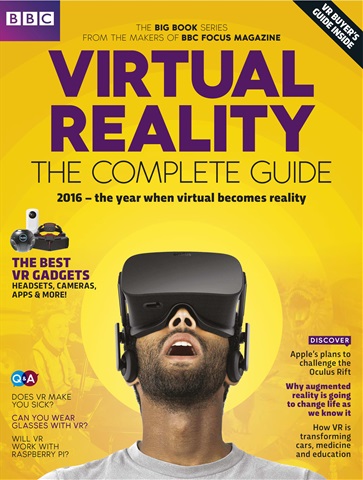 BBC Science Focus Magazine issue Virtual Reality - The Complete Guide
