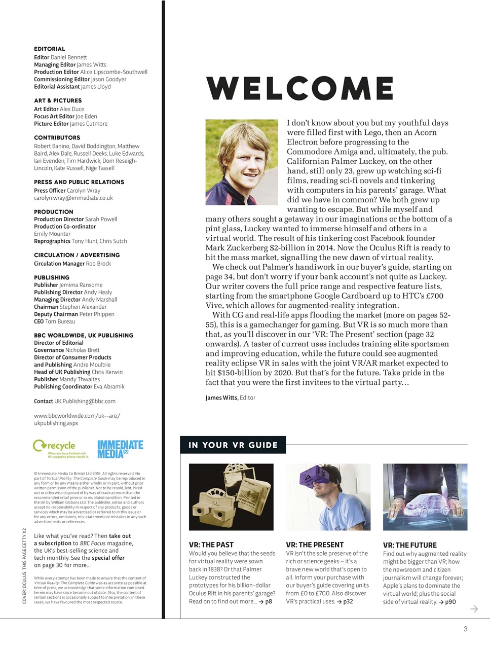 BBC Science Focus Magazine Preview Pages