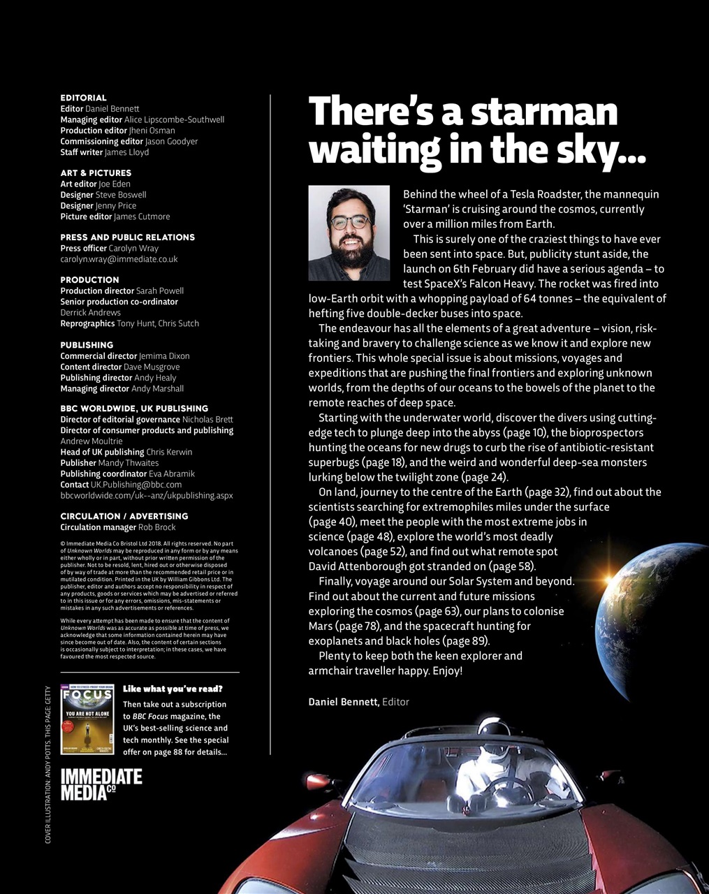 BBC Science Focus Magazine Preview Pages