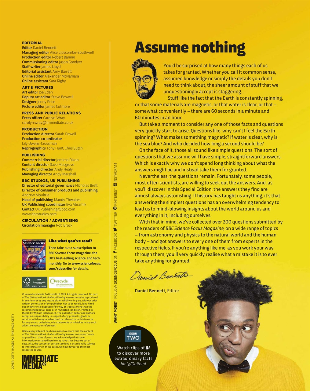 BBC Science Focus Magazine Preview Pages