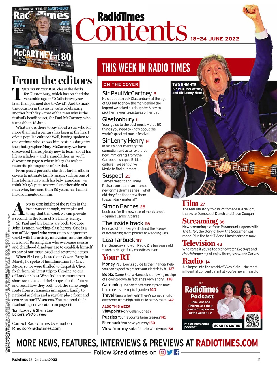 Radio Times Preview Pages