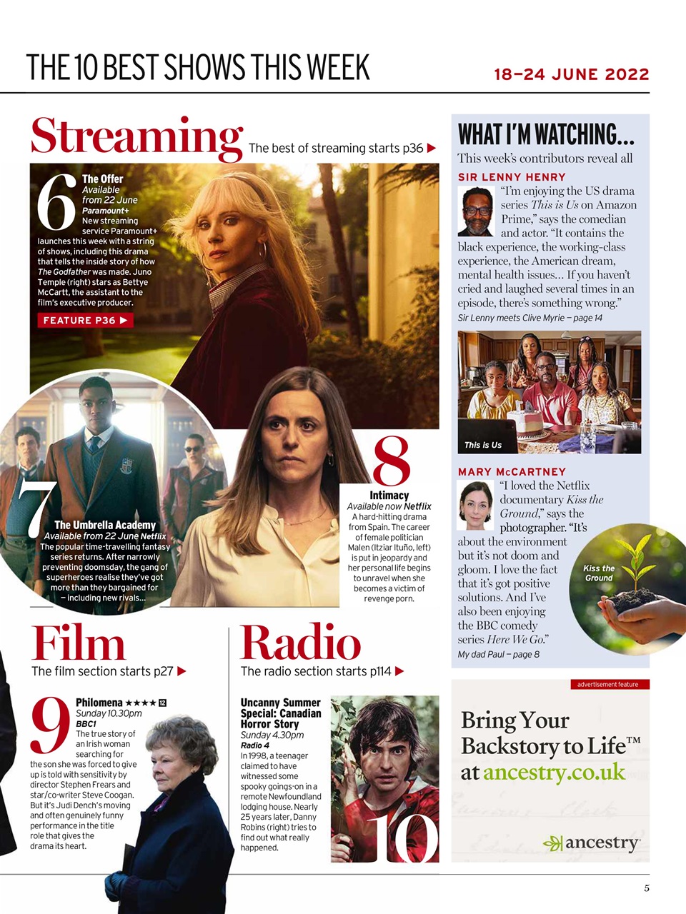 Radio Times Preview Pages
