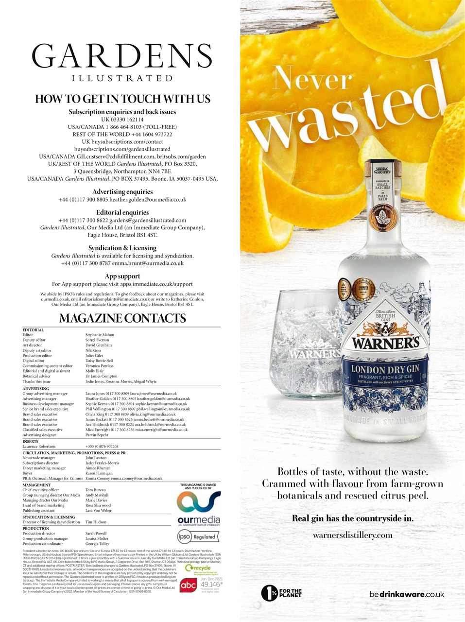 Gardens Illustrated Preview Pages