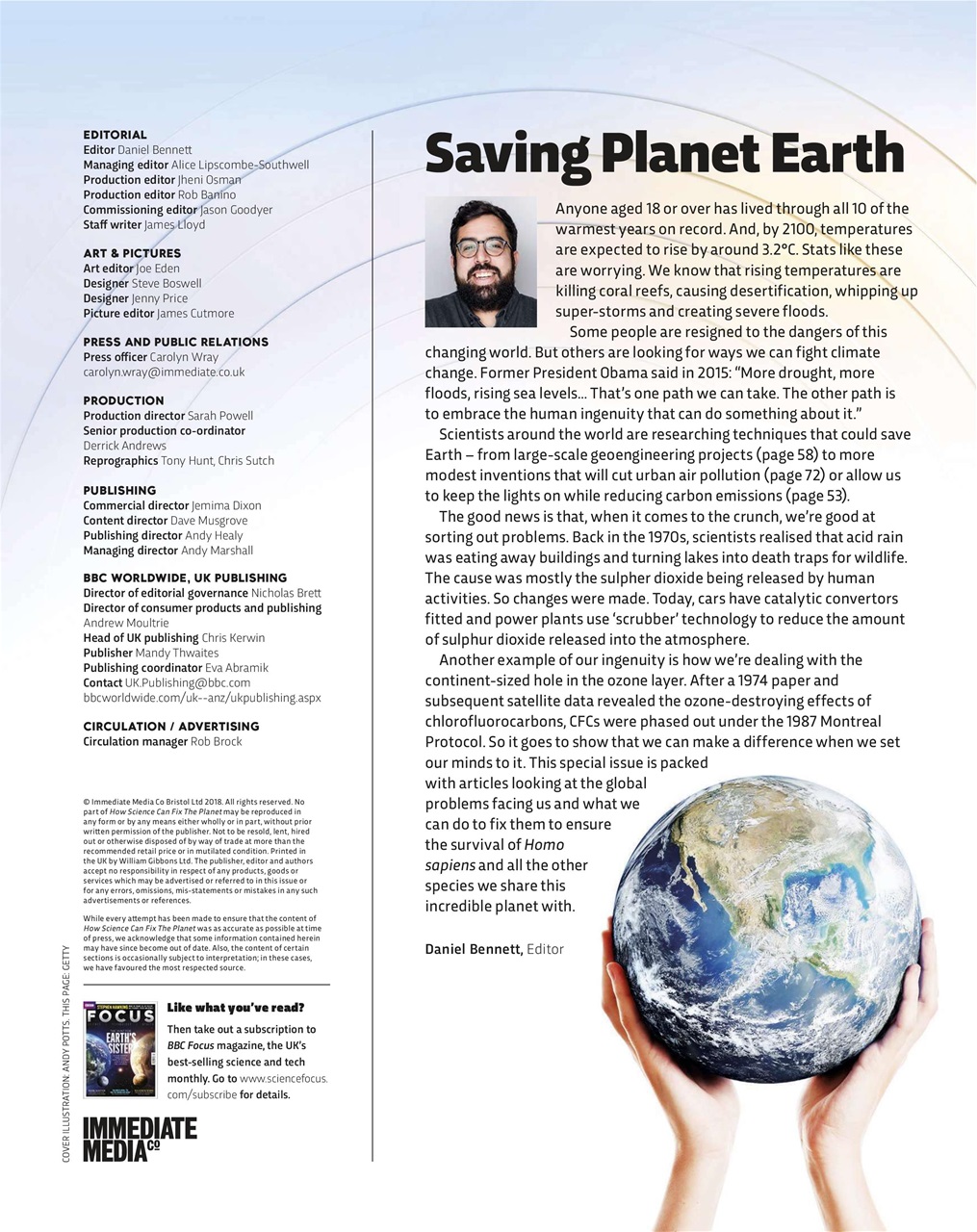 BBC Science Focus Magazine Preview Pages
