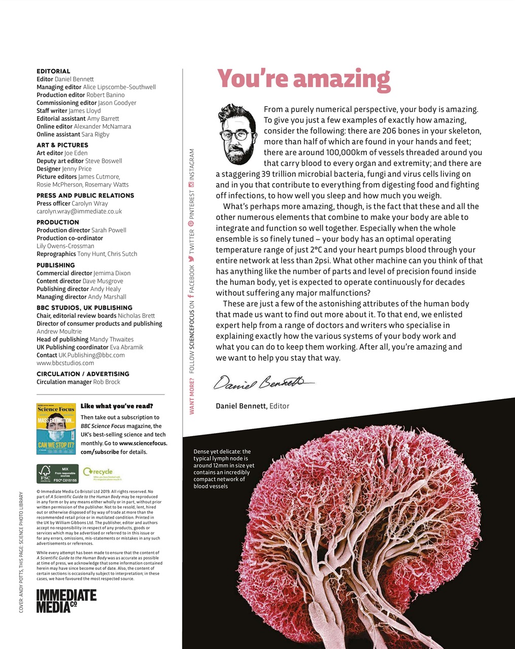 BBC Science Focus Magazine Preview Pages