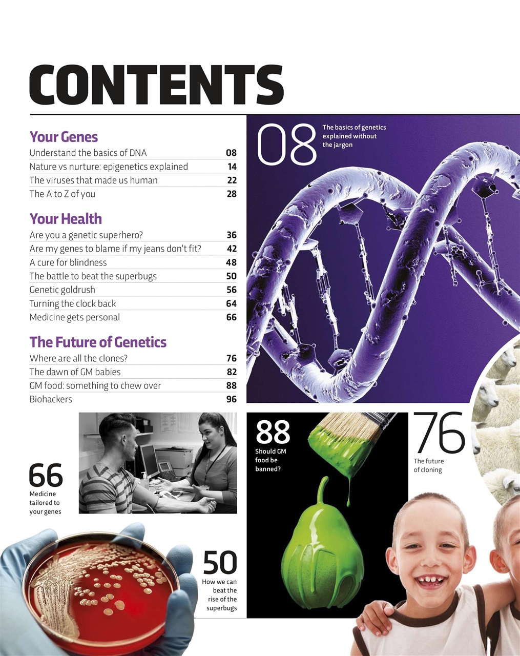 BBC Science Focus Magazine Preview Pages