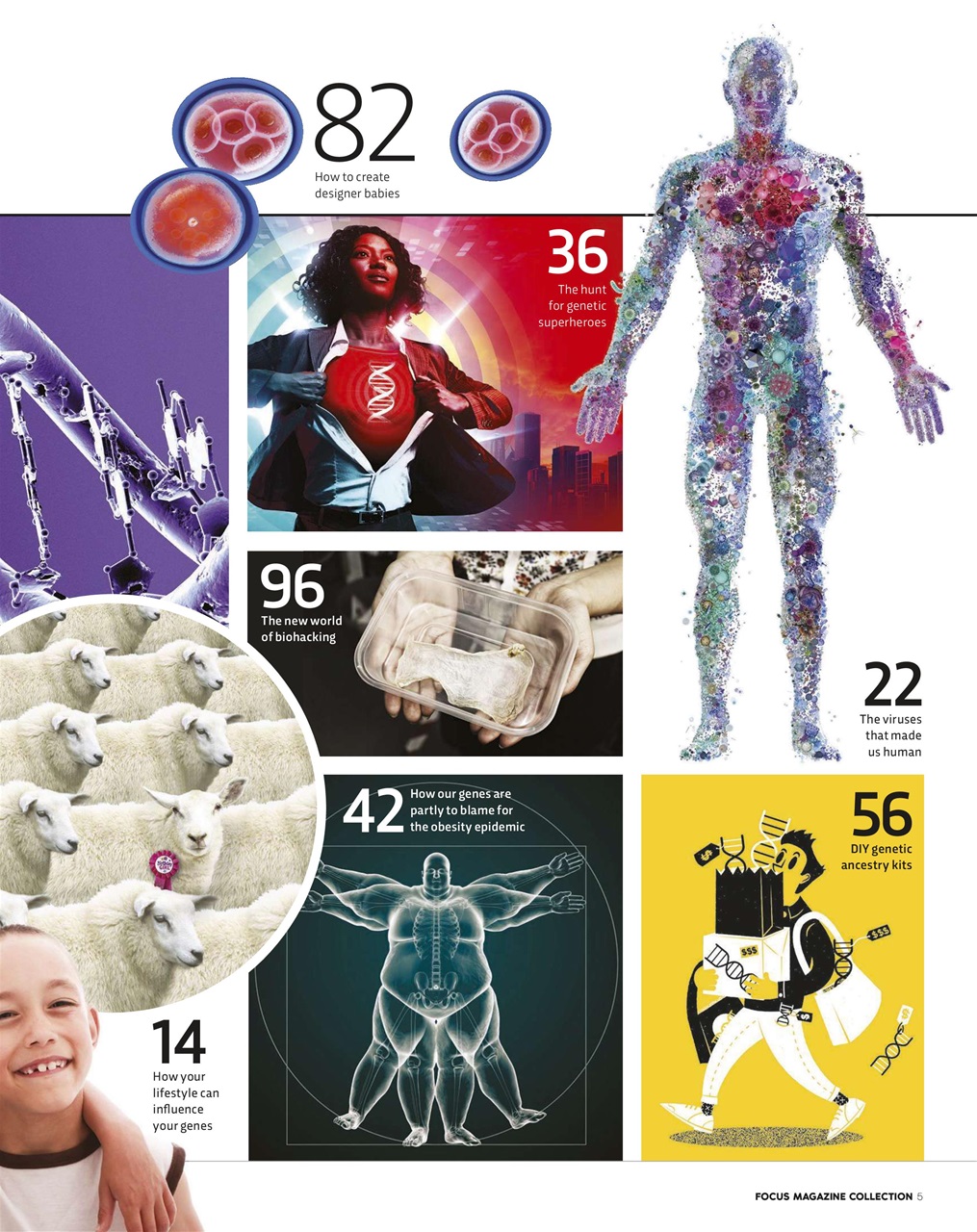 BBC Science Focus Magazine Preview Pages