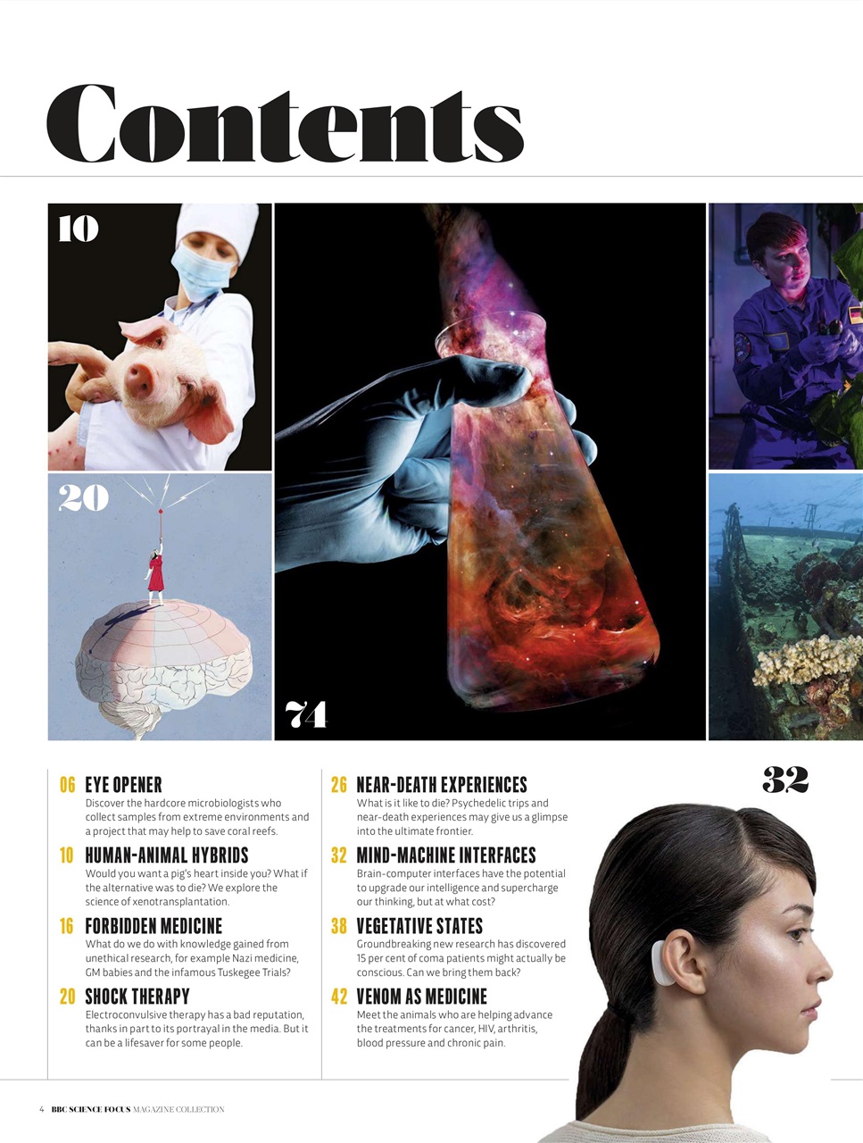BBC Science Focus Magazine Preview Pages