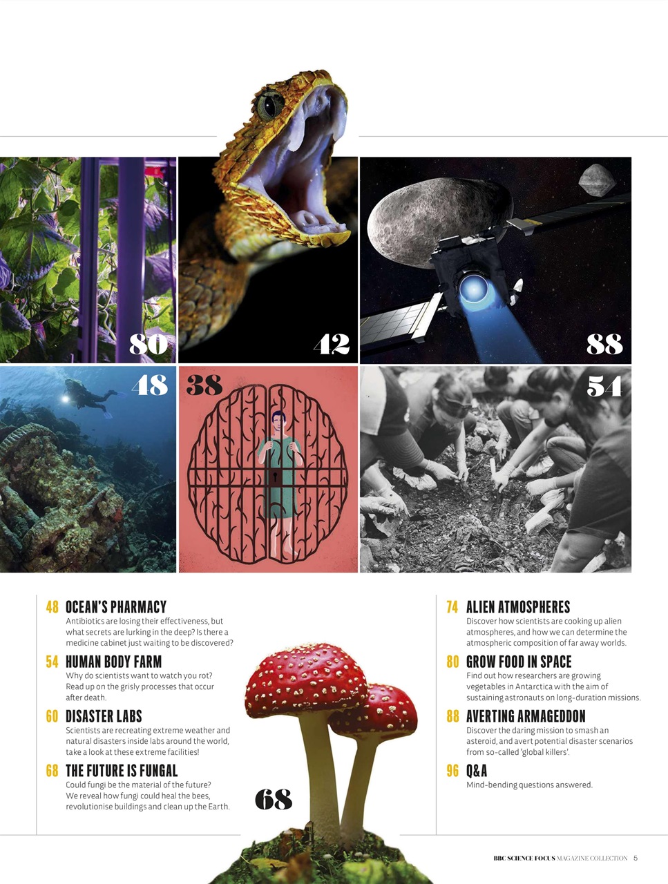 BBC Science Focus Magazine Preview Pages