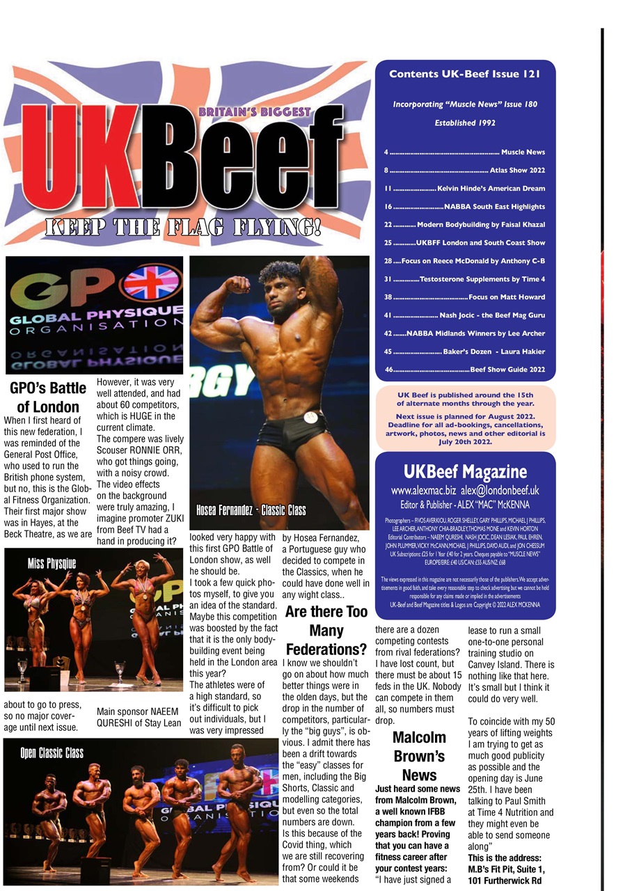 UK Beef Magazine Preview Pages