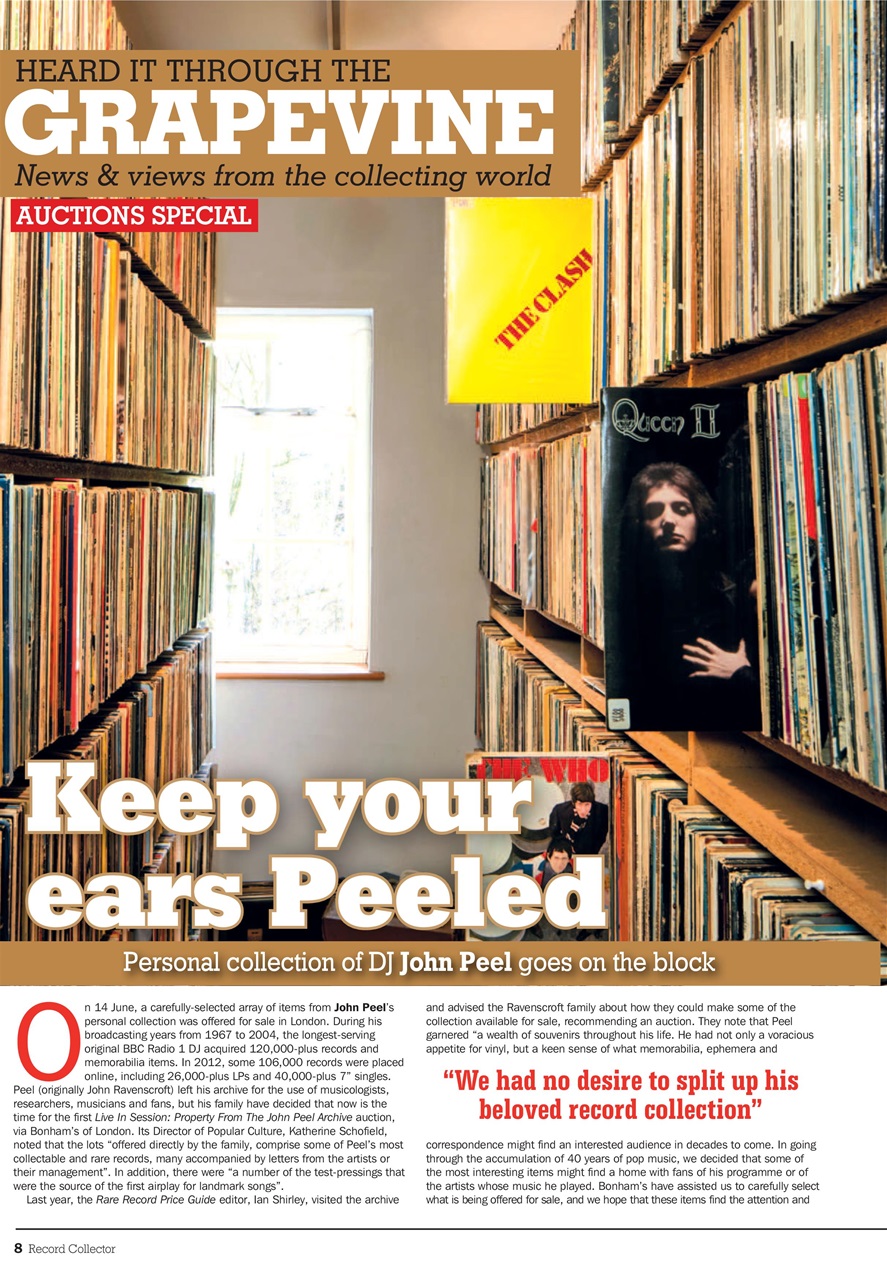 Record Collector Preview Pages