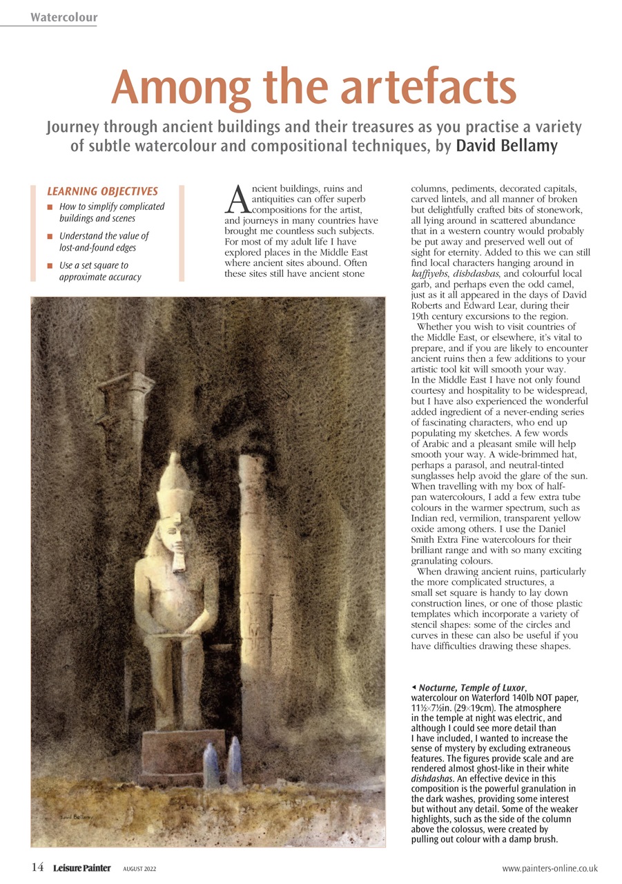 Leisure Painter & The Artist Preview Pages