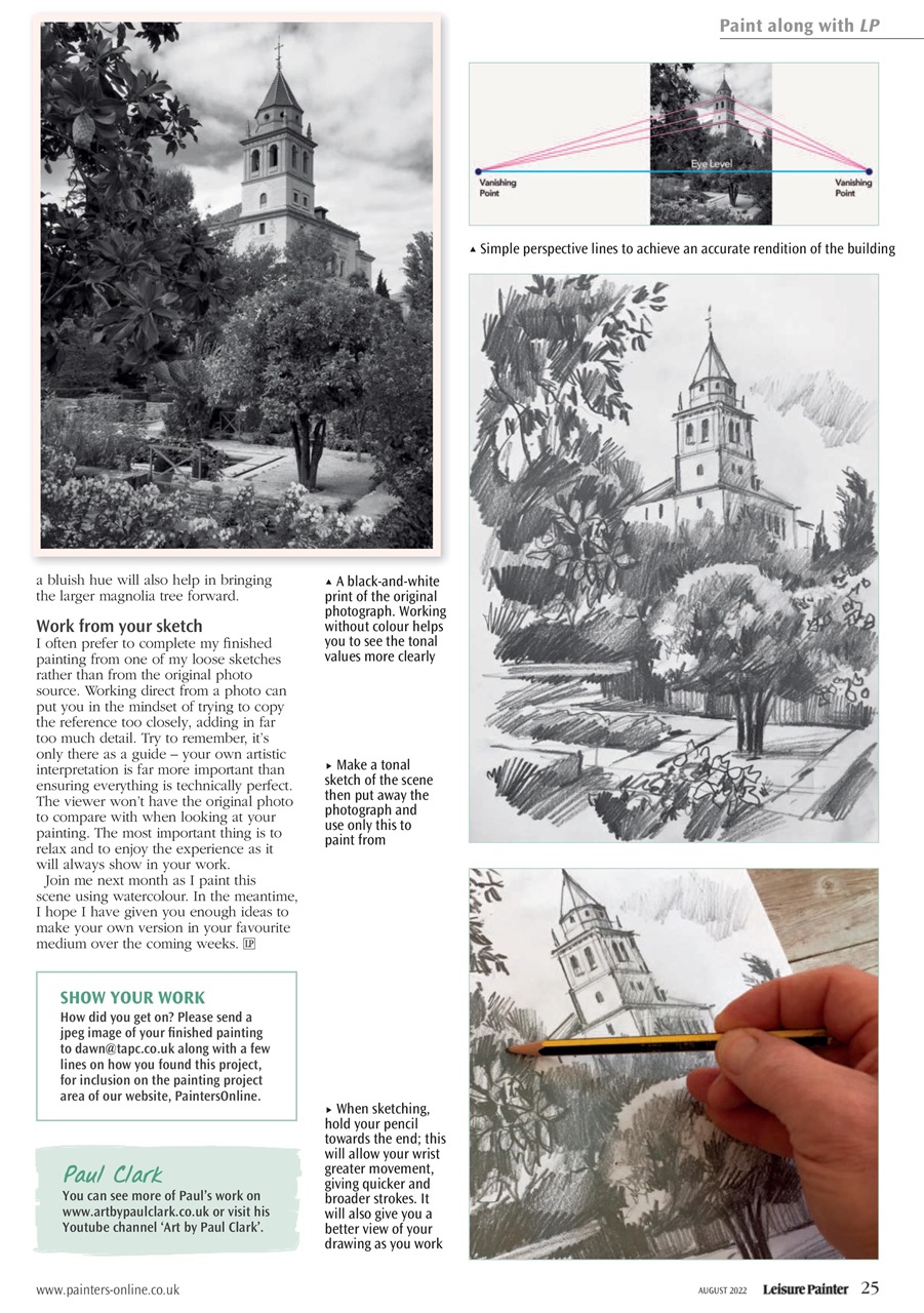 Leisure Painter & The Artist Preview Pages