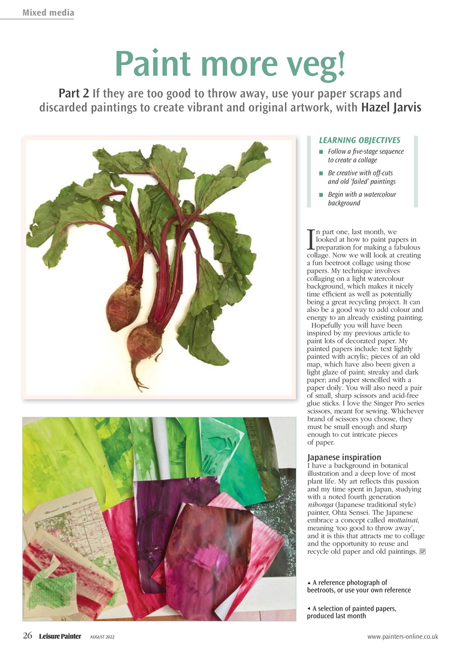 Leisure Painter & The Artist Preview Pages