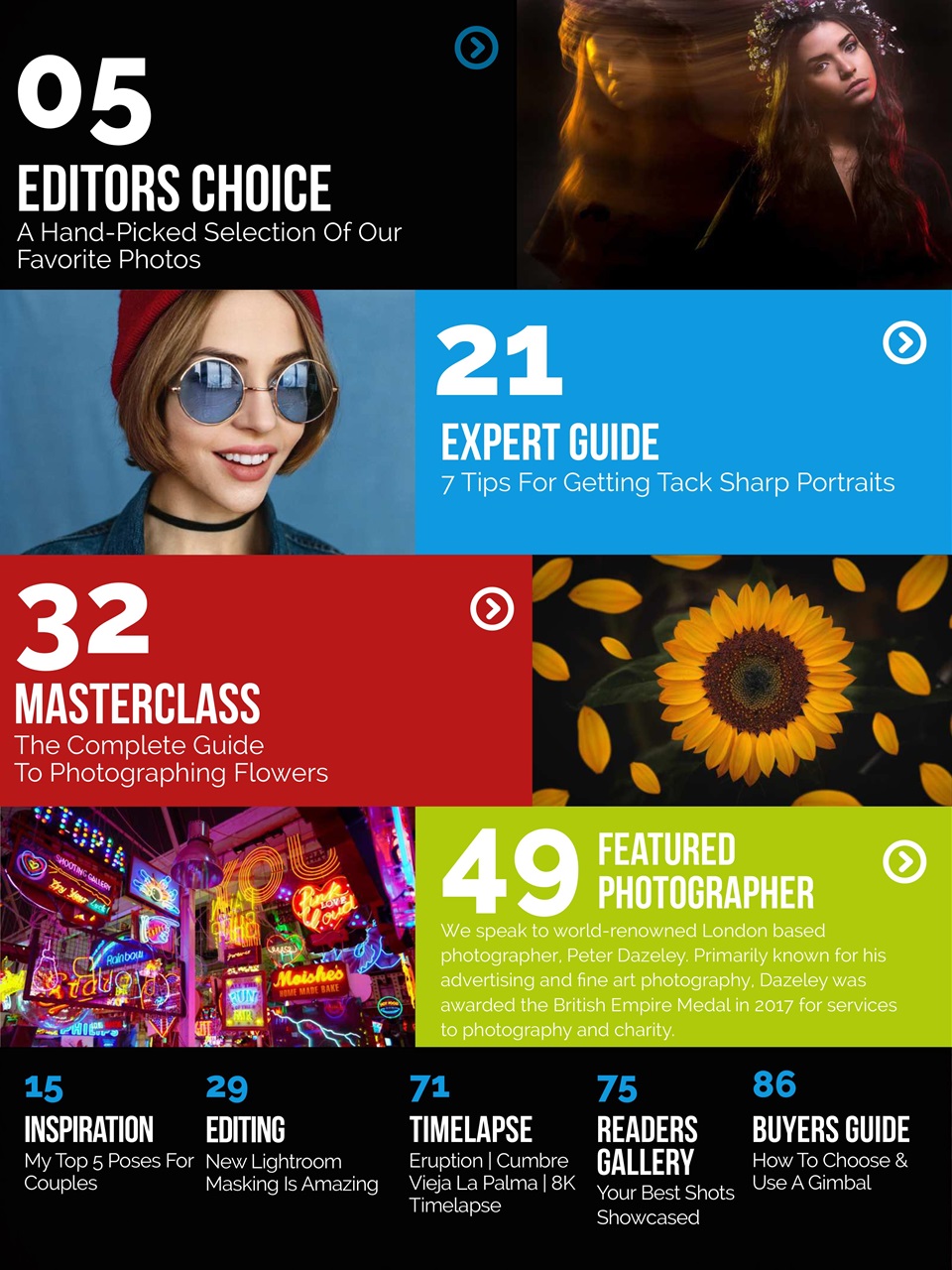 Photography Masterclass Magazine Preview Pages