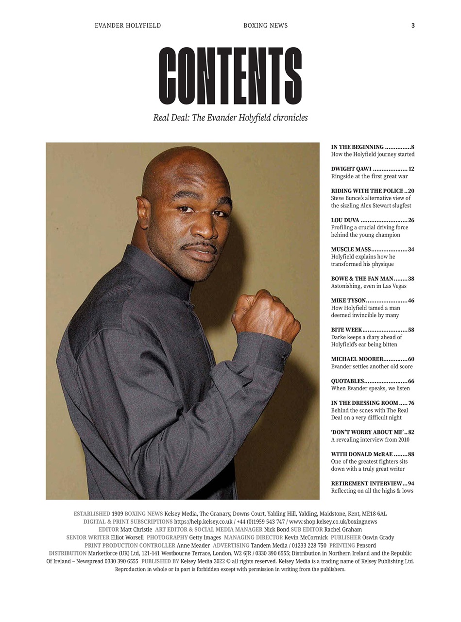 Boxing News Presents Preview Pages