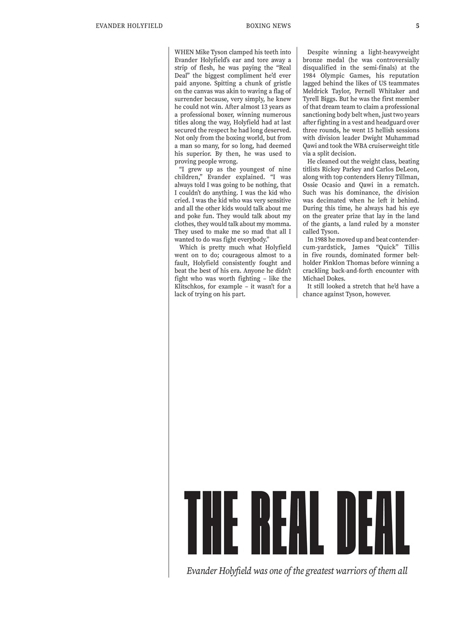 Boxing News Presents Preview Pages