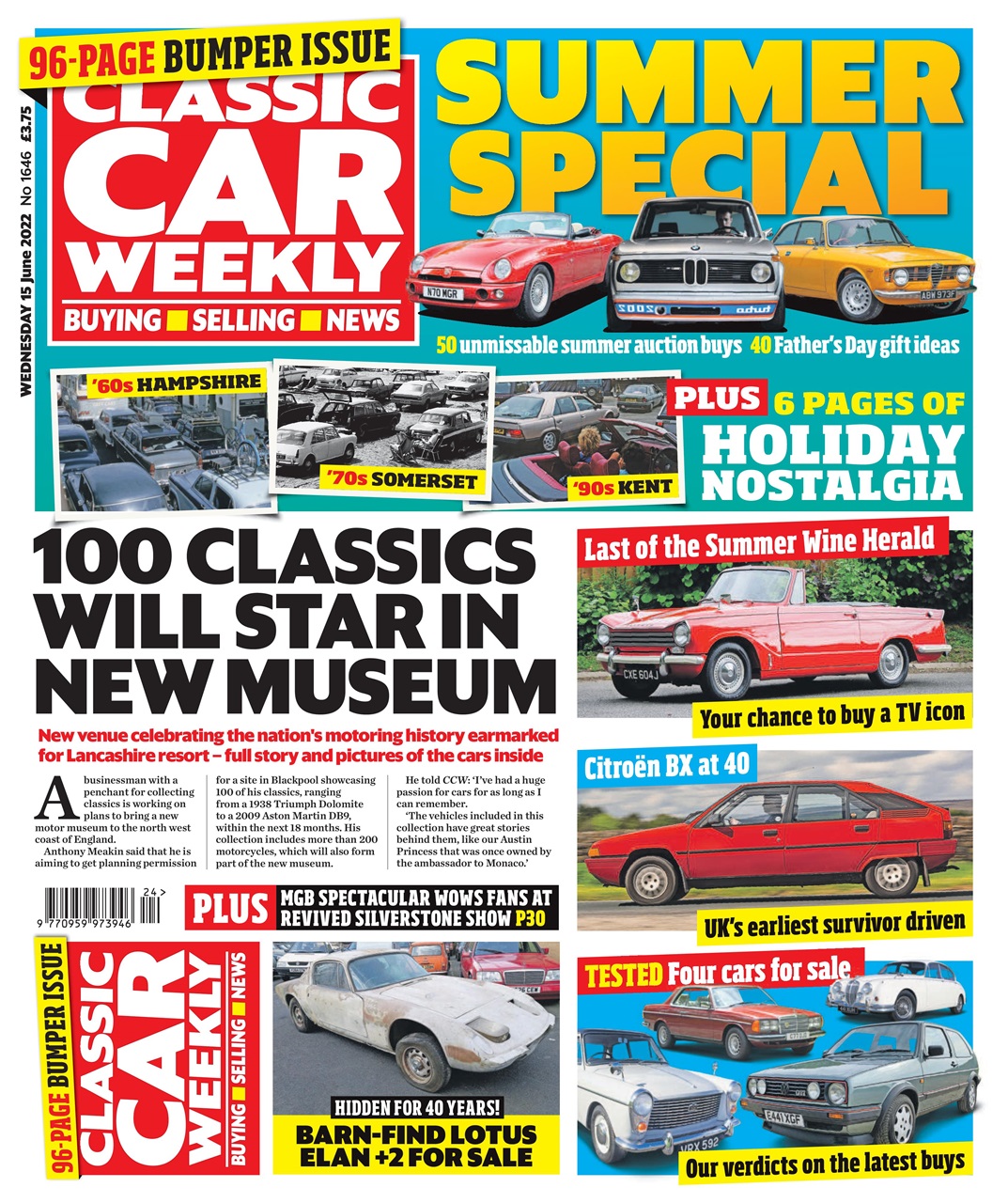 Classic Car Weekly Preview Pages