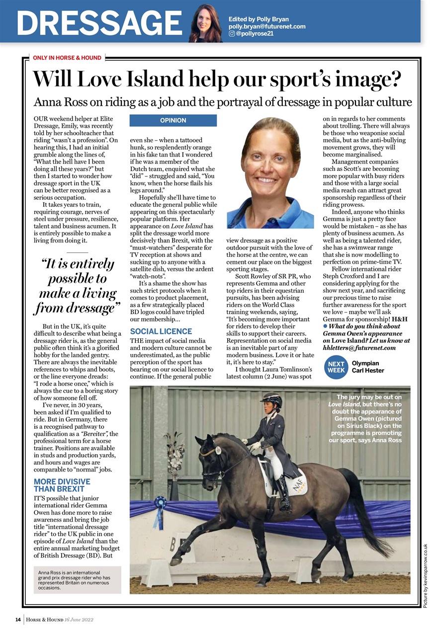 Horse & Hound Preview Pages
