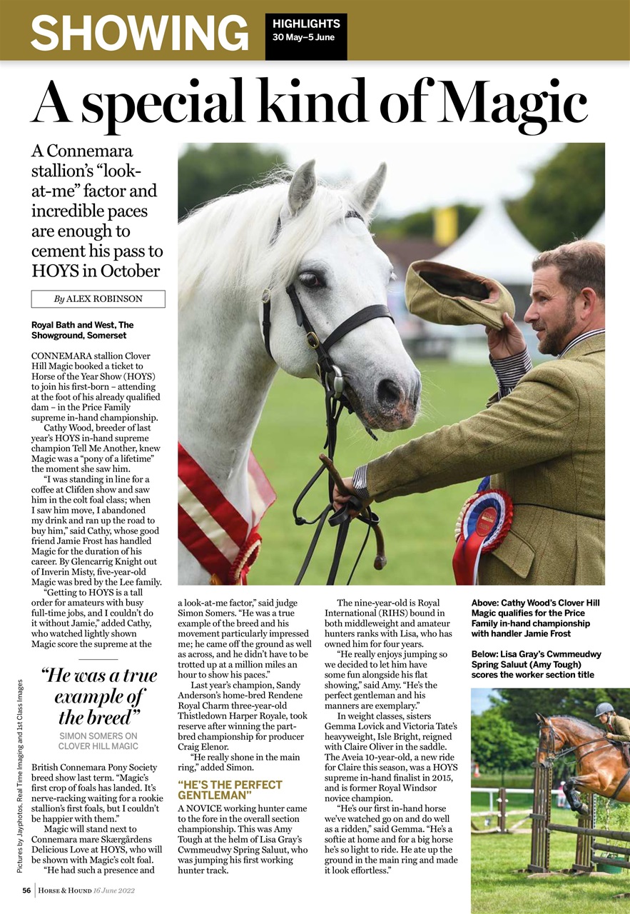 Horse & Hound Preview Pages