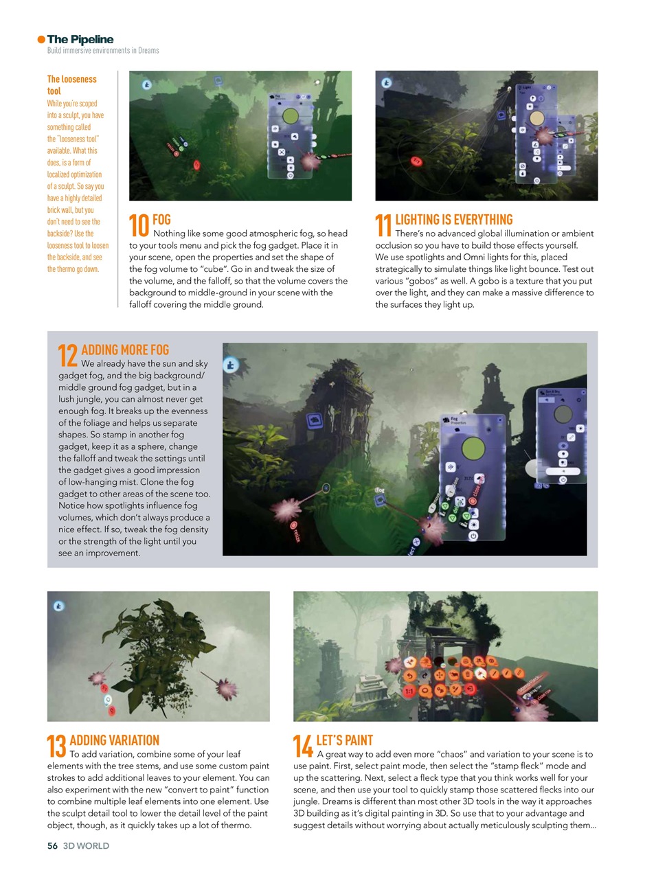3D World Preview Pages