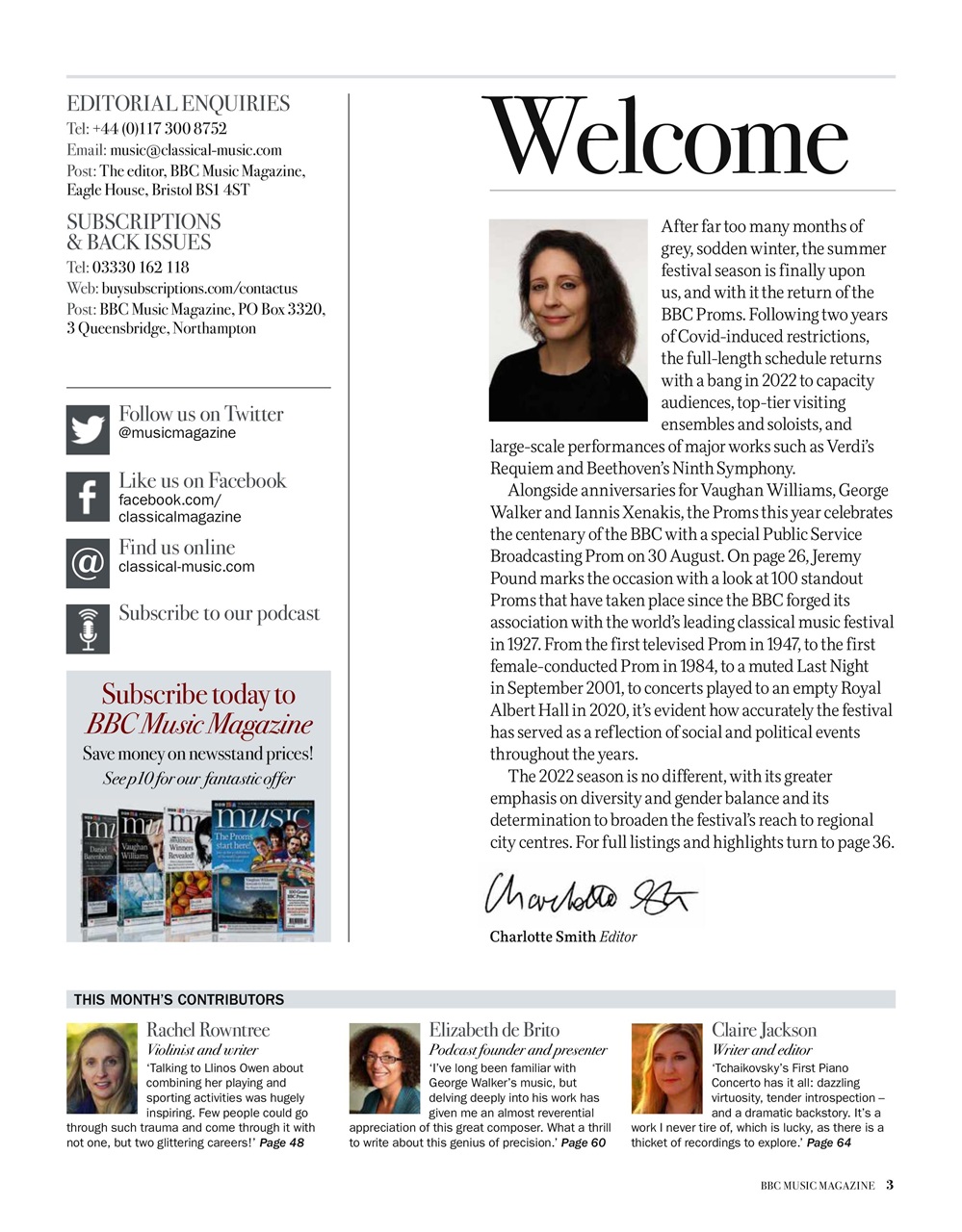 BBC Music Magazine Preview Pages