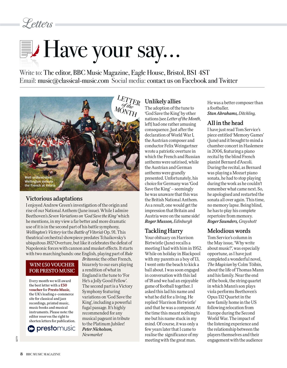 BBC Music Magazine Preview Pages