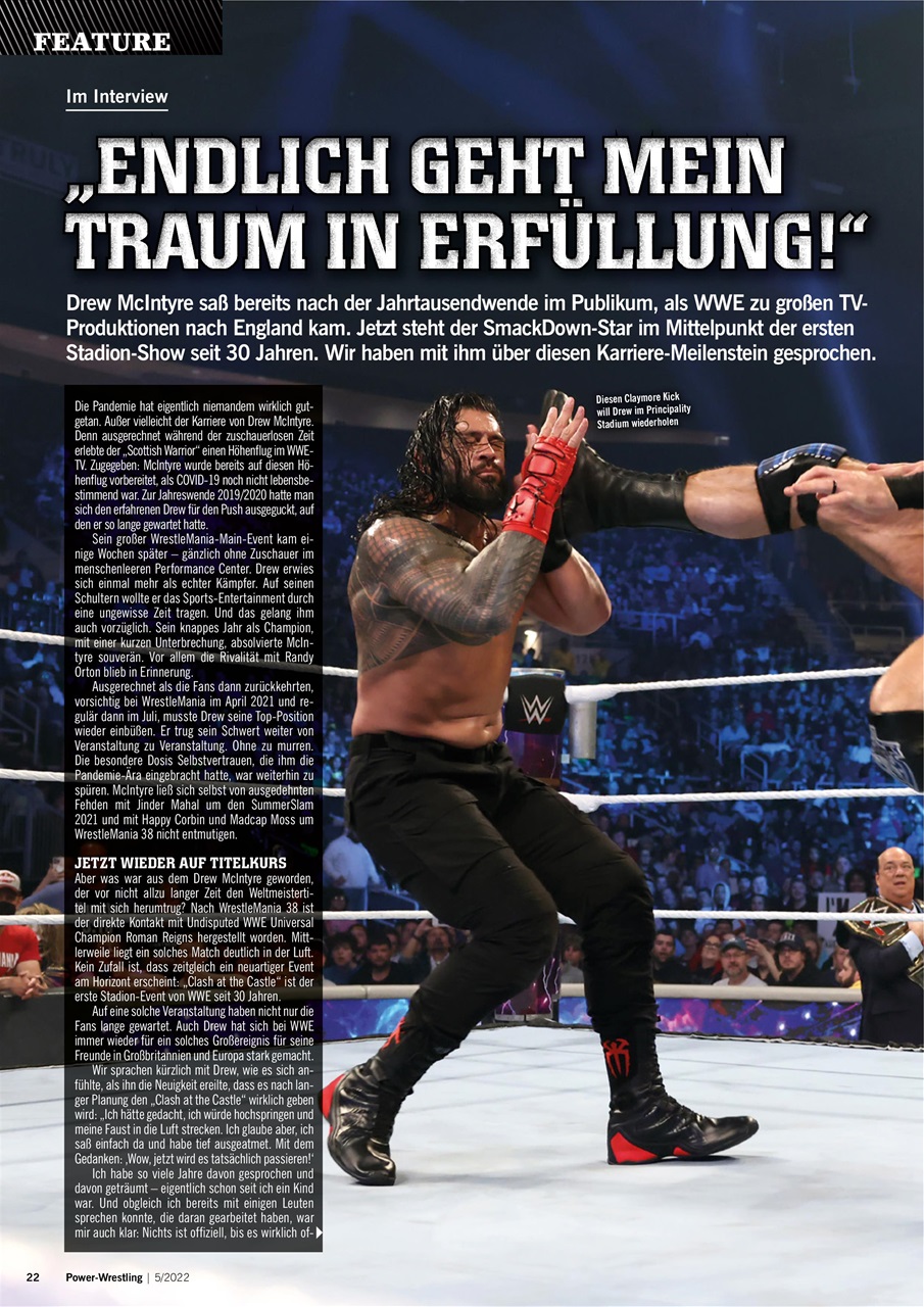 Power-Wrestling Preview Pages